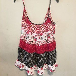 Truth NY Strappy Sheer Tank Top Size XL